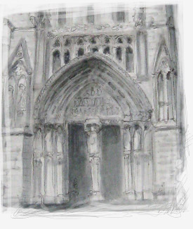 Sketching Cathedral