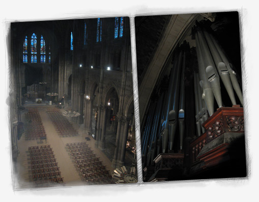 090104 Vue du balcon d'orgues de l'Eglise Saint Louis des Chartrons