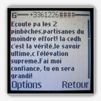 Ecoute pa les 2 pinbèches,partisanes du moindre effort! la cedh c'est la vérité,le savoir ultime,c l'élévation supreme.Fai moi confiance, tu en sera grandi!